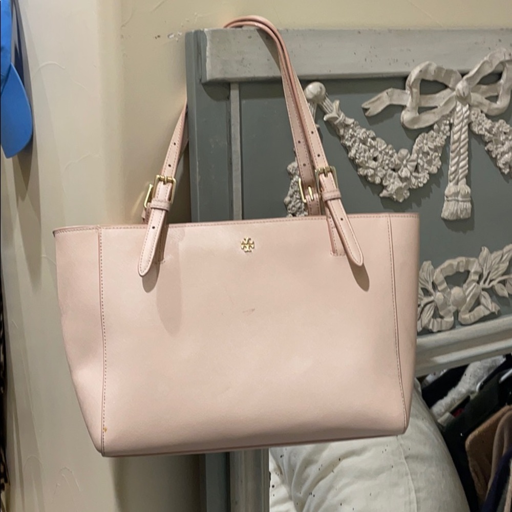 Blush pink Tory Burch bag